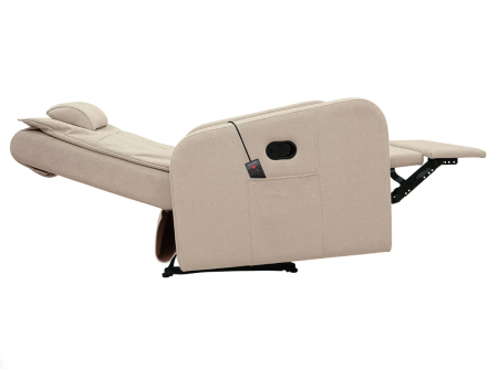 Массажное кресло реклайнер с механическим приводом FUJIMO COMFORT CHAIR F3005 FMF Ваниль (Sakura 4)