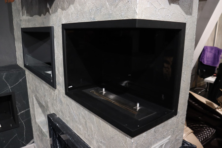 Угловой встраиваемый биокамин Firezo L'angolo Destro 800